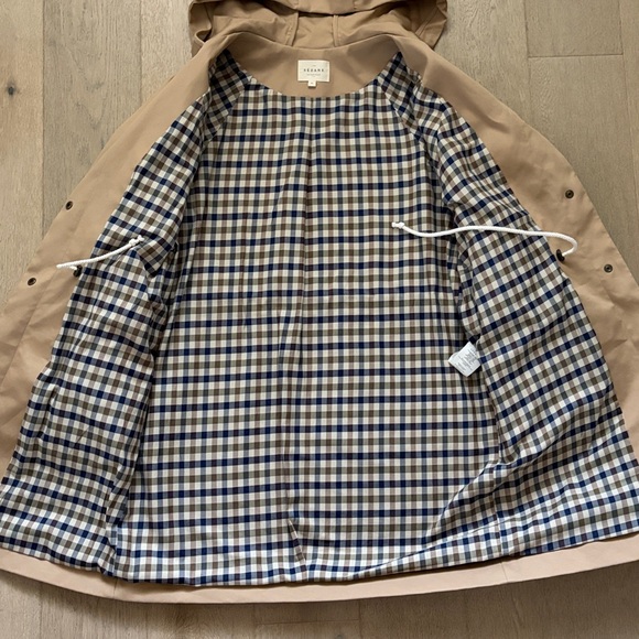 EUC sezane hugo parka sand size us 2/fr 34/uk 6 organic cotton - Picture 7 of 16